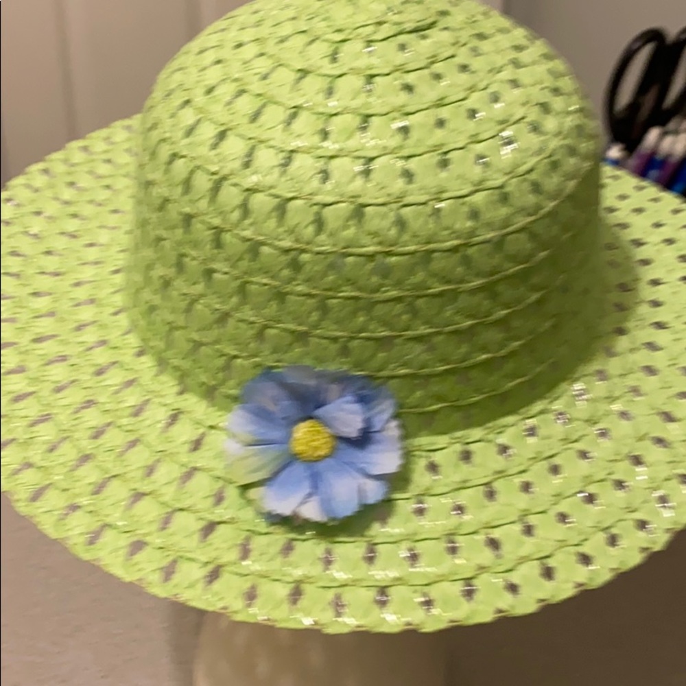 Girls Sunday Straw Hat